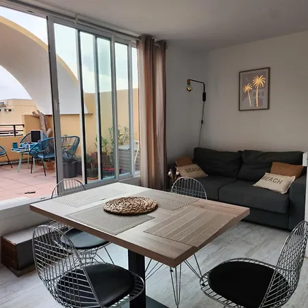 شقة Le Roof Du Port, Nouveau, Bbq Duplex Clim Parking