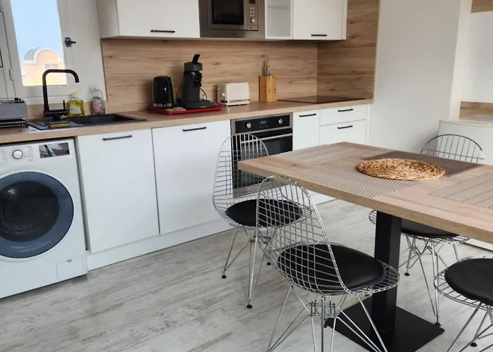 아파트 Le Roof Du Port, Nouveau, Bbq Duplex Clim Parking *